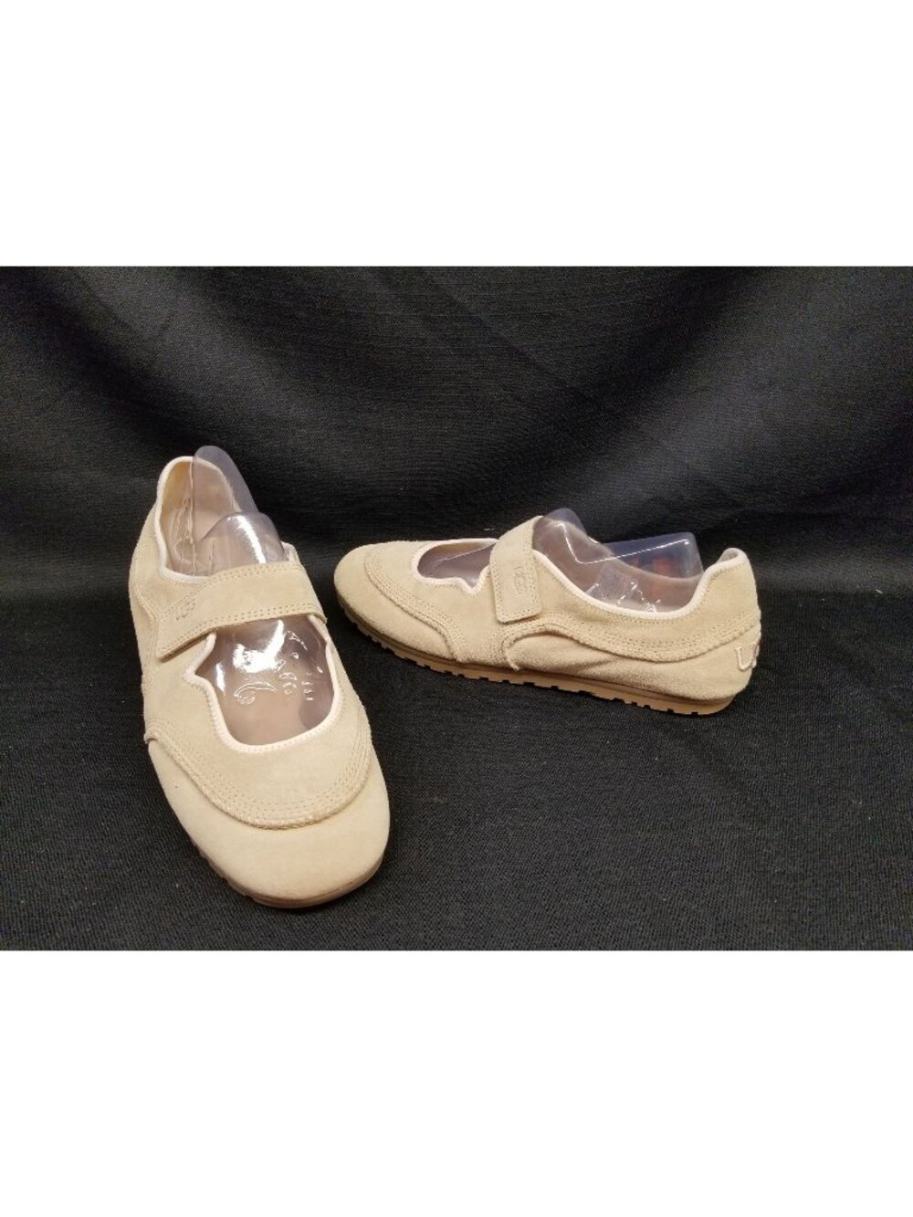 UGG Women's Quill Mary Jane Sand Castle Suede Sneakers Size 10 NEW NO BOX!